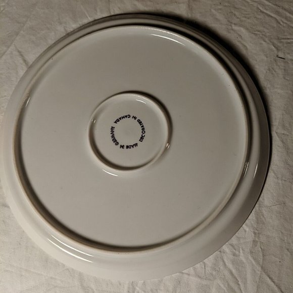 Made in Germany Decorated in Canada set of 2 Hunting dog vintage plates spaniel - Picture 4 of 11